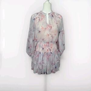 TCEC Spring/Summer V-neck Flowy Mini Dress Size Small